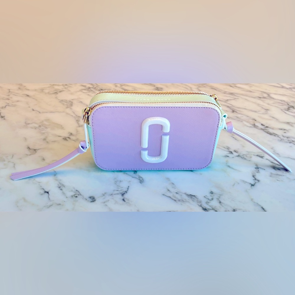 Marc Jacobs Ceramic Snapshot Bag (Light Purple/Multi)